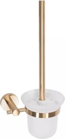 Perie WC Rea 322234 design rotund finisaj auriu periat