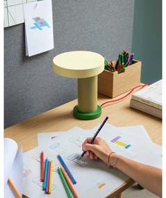 Veioză verde (înălțime 25 cm) Magic – Hübsch