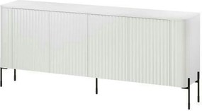 Comoda VERA, alb, PAL laminat, 190x40x80 cm