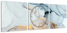 Tablou - Marmura (cu ceas) (90x30 cm)
