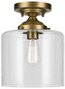 Plafonieră Kichler KL-WINSLOW-SF-NBR WINSLOW 1xE27/60W/230V d. 21,6 cm alamă