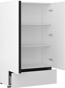 Dulap lemn masiv Orion - Stejar deschis, 89 × 210 × 60 cm