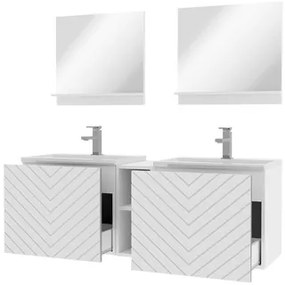 Set mobilier baie Nadalo VI (alb). 1122703