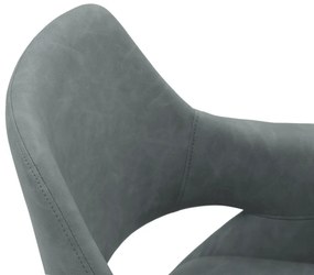 SCAUN TIP FOTOLIU MARINA -IMITATIE DE PIELE - GRI