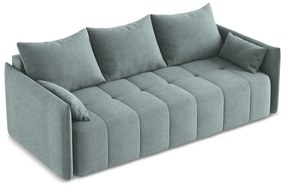 Canapea albastră extensibilă/cu spațiu de depozitare 225 cm Moku – Makamii