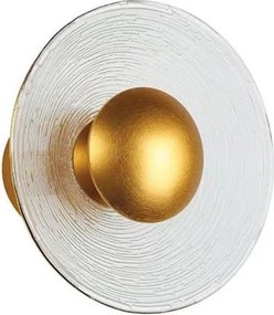 Lampă de perete LED GLAMOUR, 9W/230V, aurie