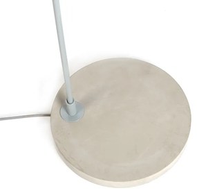 Lampă de arc modernă cu abajur gri - Bend