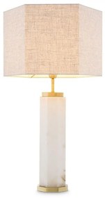 Veioza design LUX Newman, alabastru 116001 HZ
