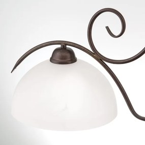 Orion - Lustra suspendată pe lanț RULA 2xE27/40W/230V alb/bronz