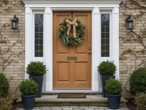 Coronita de Craciun pentru usa WINTER GREEN Ø 45 cm