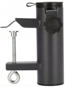 Suport pentru umbrela balcon/terasa, Jumi, cu surub, 16 cm, 35-50 mm