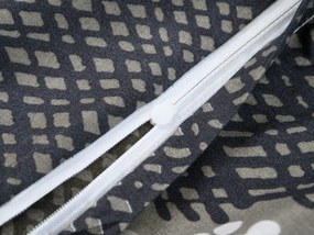 Lenjerie de pat din microfibra PATCH ELEGANCE maro Dimensiune lenjerie de pat: 70 x 80 cm | 140 x 200 cm