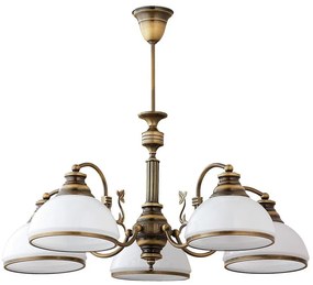 Jupiter 624 - ZU 5 - Candelabru suspendat ZEUS 5xE27/60W/230V