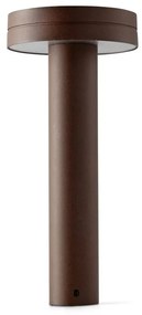 Stalp LED iluminat exterior IP65 ESPO H-35cm maro rustic