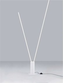 Lampadar/Lampa de podea LED stil minimalist KIMOLIA alb