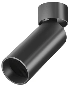 Spot LED aplicat directionabil design tehnic  Focus negru, 3000K