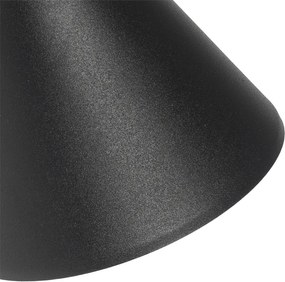 Lampa de perete exterioara moderna neagra IP44 reglabila - Ciara