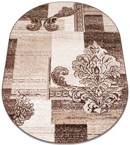 Covor Modern Cappuccino 16009 Oval