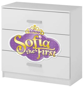 Comoda Printesa Sofia, 3 sertare