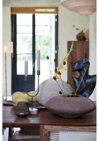 Statuetă din metal Face – Light &amp; Living