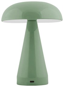 Veioză verde LED cu intensitate reglabilă cu abajur din metal (înălțime 20,5 cm) Rachel – Leitmotiv