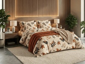 Lenjerie cocolino AUTUMNA crem Dimensiune lenjerie de pat: 70 x 90 cm | 140 x 200 cm