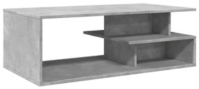 848013 vidaXL Măsuță de cafea, gri beton, 102x55x35 cm, lemn prelucrat