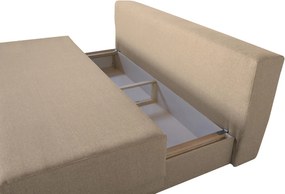 Canapea Extensibila Roma Cappuccino Daisies Flower 205x90x86 cm + lada de depozitare