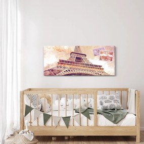 Tablou - Prriveliștea din Paris (120x50 cm)