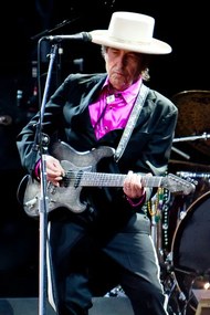 Fotografie Bob Dylan in concert in Uk, 2010