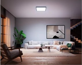 Philips Hue AURELLE - plafonieră LED reglabilă, 39W/230V, 60x60 cm, neagră