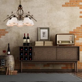 Lustră pe lanț RETRO II 5xE27/60W/230V