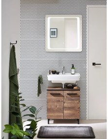 Dulap sub chiuveta cu aspect de lemn de stejar 60x53 cm Set 374 - Pelipal