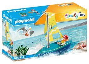 BARCA CU PANZE - PLAYMOBIL FAMILY FUN (PM70438)