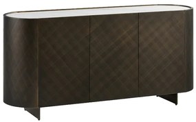 Comoda cu model optic 3D, Ceramica Alba, REFLECTION 150cm A-46502 VC