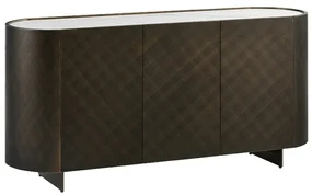 Comoda cu model optic 3D, Ceramica Alba, REFLECTION 150cm A-46502 VC