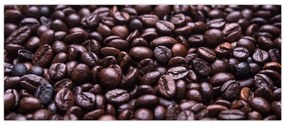 Tablou cu boabe de cafea (120x50 cm)