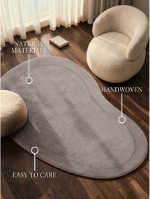 Covor gri țesut manual din amestesc de lână 125x200 cm Kari Organic – Villeroy&amp;Boch