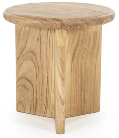 Masuta de cafea din lemn de acacia Leoti nature 45 cm