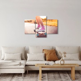 Tablou cu scateboard (90x60 cm)