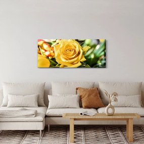 Tablou cu trandafir (120x50 cm)
