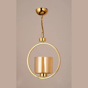Suspensie Cannes cu Diam 30 cm, Neo Clasic, French Gold, Dublu Abajur - Bussy Lighting 3010-78-01