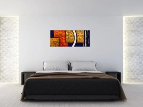 Tablou abstract (120x50 cm)