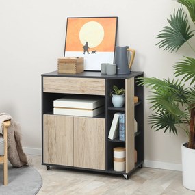 Mobilier de Bucătărie Multifuncțional HOMCOM, 80x39x86.5cm | Aosom Romania