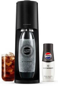 Aparat Sodastream Terra Black Pepsi Zero Mpack de apă minerală