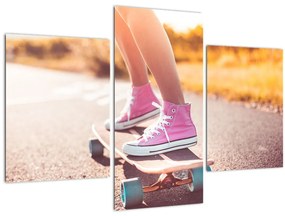Tablou cu scateboard (90x60 cm)