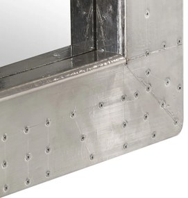 Oglinda, design aviator, 50x50 cm, metal 1, 50 x 50 cm