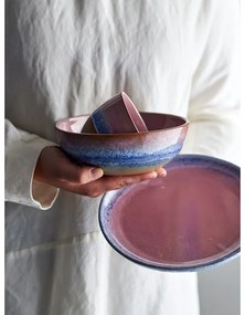 Bol mic roz deschis din gresie 525 ml Paula – Bloomingville