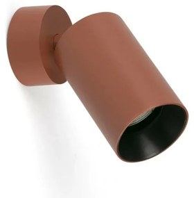 Aplica perete sau tavan cu spot directionabil Stan, terracotta