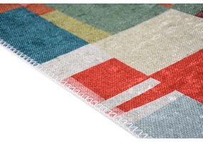 Covor tip traversă lavabil 80x200 cm Blocks of Fun – Vitaus